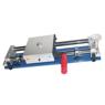 The image shown is representative of the product family and may not specifically be the individual item.  The slide carriage is easily operated and is much faster than using the lathe carriage. Travel is 15-1/2 Inch on the model 110L15 with adjustable …