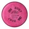 The image shown is representative of the product family and may not specifically be the individual item.  The 3M particulate filter 2097, P100, with nuisance level organic vapor relief helps provide respiratory protection against exposure to lead, asbe…