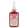 The image shown is representative of the product family and may not specifically be the individual item.  Loctite 569 is designed for the locking and sealing of metal pipes and fittings. The product cures when confined in the absence of air between clo…