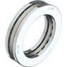 The image shown is representative of the product family and may not specifically be the individual item. Thrust Ball Bearings are made as single-direction and double-direction bearings. Single-direction Thrust Ball Bearings can sustain an axial load i…