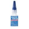 The image shown is representative of the product family and may not specifically be the individual item.  Loctite 435 clear surface insensitive/toughened instant adhesive low viscosity, clear, rubber toughened, one-part, room temperature cure, surface …