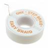 Easy Braid OS One-Step Braid™ No-Clean Desoldering Braid, 0.025" x 25', Silver, 1/Pack, MFR ID OS-A-25