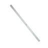 The image shown is representative of the product family and may not specifically be the individual item. 12 Inch flex industrial-quality steel rule is precision made with etched fine black graduations for easy reading and long life. This rule is preci…