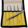 Aven Tools 18480TT Tweezer Set, 6 Piece, Titanium, MFR ID 18480TT