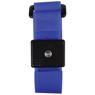 Desco 09060 Adjustable Hook and Loop D-Ring Wrist Strap Band, Universal, 4 mm Stud Snap, Royal Blue, Each