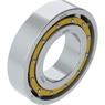 The image shown is representative of the product family and may not specifically be the individual item. Cylindrical Roller Bearings utilize a modified cylindrical roller that provides line contact with the inner and outer ring raceways. They are sui…