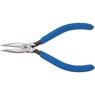 The image shown is representative of the product family and may not specifically be the individual item. Lightweight, slim nose pliers for precision subminiature assembly work. Spring loaded action for self opening. Plastic dipped handles for comfort …