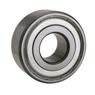 NTN 5206ZZ01 Double Row Angular Contact Ball Bearing, 20 deg, 30 mm Bore x 62 mm OD x 23.8 mm W, Double Shielded, Pressed Steel
