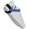 The image shown is representative of the product family and may not specifically be the individual item.  Blue elastic hook and loop provides a comfortable, secure fit, and good visibility for compliance verification. Heel grounders are designed and ma…