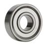 NTN 6007ZZ01 Single Row Deep Groove Radial Ball Bearing, 35 mm Bore x 62 mm OD x 14 mm W, Double Shield, Pressed Steel Cage