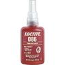The image shown is representative of the product family and may not specifically be the individual item.  Loctite Letter Grade AVV high strength threadlocker is used to lock and seal large coarse threaded nuts, bolts and studs in a wide variety of appl…