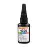 The image shown is representative of the product family and may not specifically be the individual item.  Loctite 4306 Flashcure low viscosity, wicking, clear to pale green, one-part, UV/visible light rapid cure, fluorescing instant adhesive. Designed …